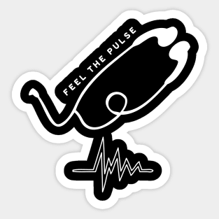 EchoStyle: Feel the Pulse, Hear the Wave Sticker